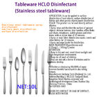 Stainless Steel Tableware Hypochlorous Acid Sanitizer Disinfectant FDA Certification