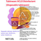 Disposable Tableware HOCL HCLO Disinfectant