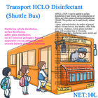Hypochlorous Acid Shuttle Bus Disinfectant