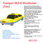 Remove Odor Taxi Hypochlorous Acid Disinfectant Air Disinfection Deodorize