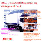 Refrigerated Truck Hypochlorous Acid Commercial Disinfectant Surface Disinfection FDA Certification