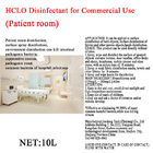 Hypochlorous Acid Commercial Disinfectant Sterilization Rate 99.999% For Hospital