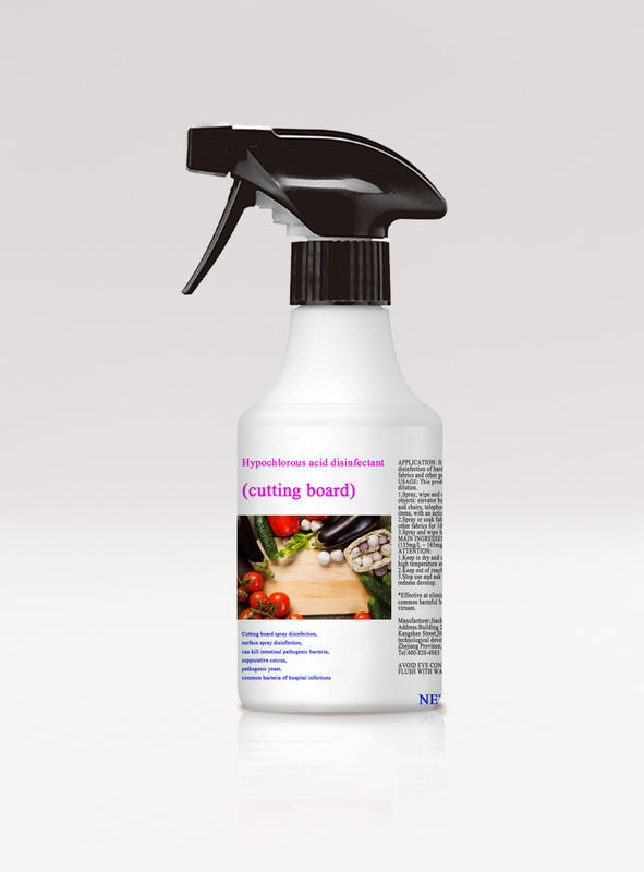 Hypochlorous Acid Home Disinfectant Spray Infection Prevention For Cutting Board