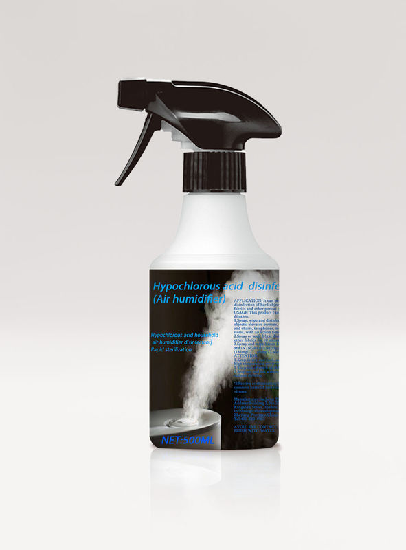 Air Humidifier Hypochlorous Acid Disinfectant HOCL Air Disinfectant Spray Mild Without Irritation